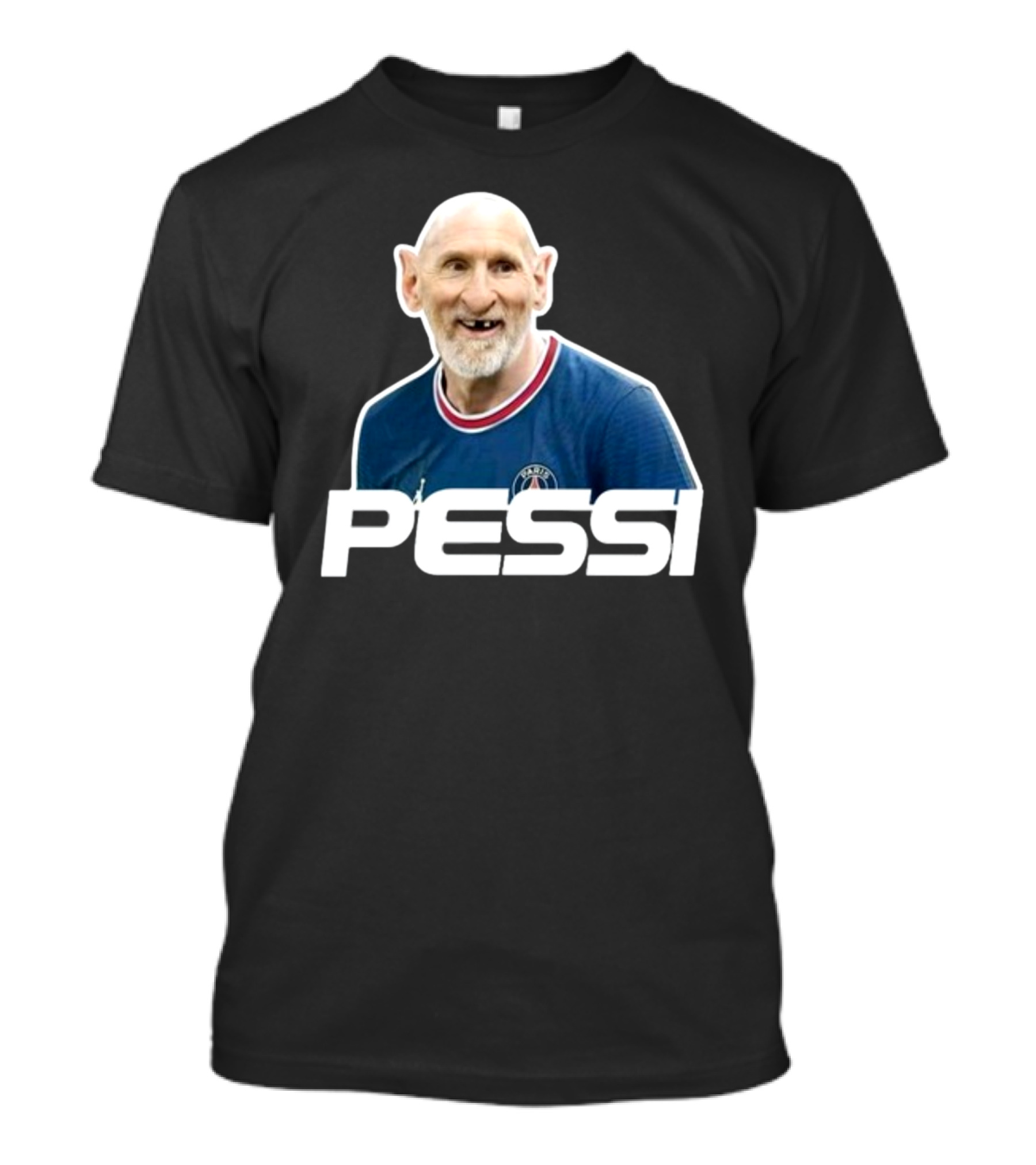 Pessi Football Parody Coach Teeth Smile T-Shirt
