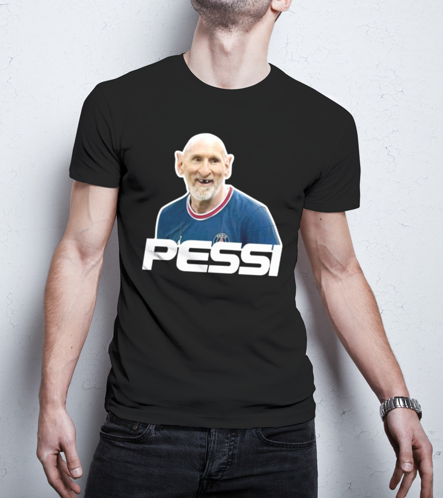 Pessi Football Parody Coach Teeth Smile T-Shirt