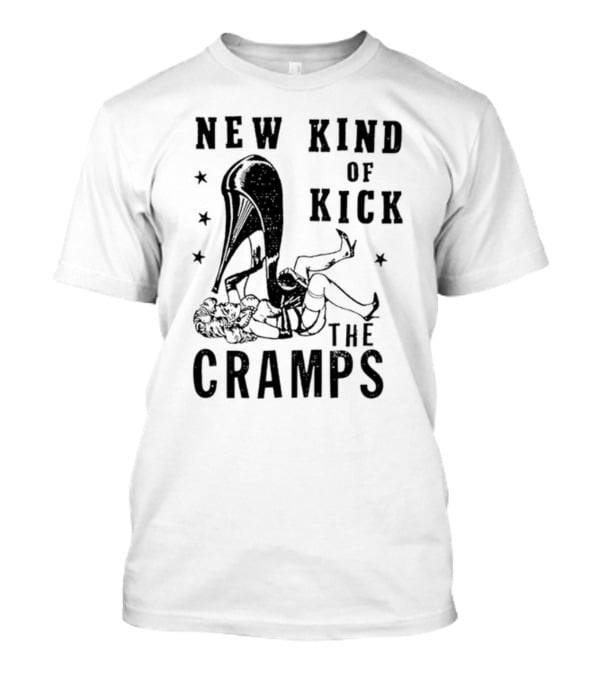 New Kind Of Kick The Cramps Retro Pin-Up T-Shirt