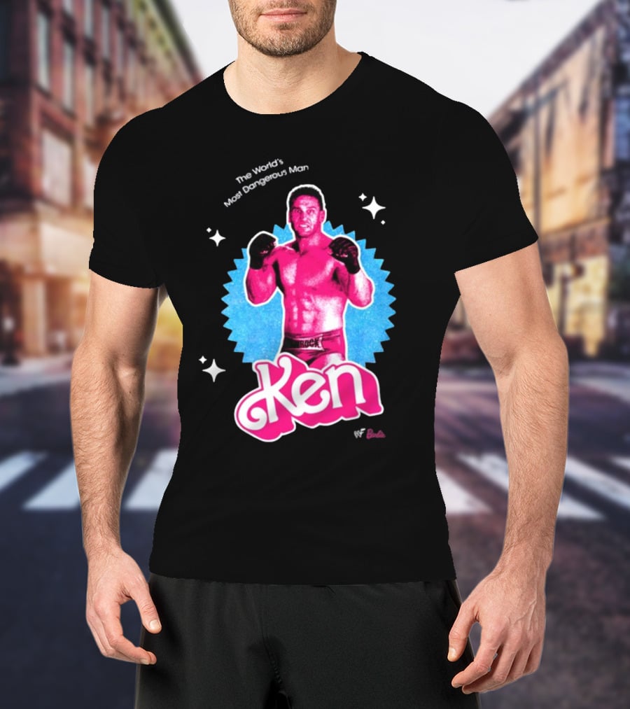 Nostalgiagland Ken The World's Most Dangerous Man Bold Retro Boxing T-Shirt