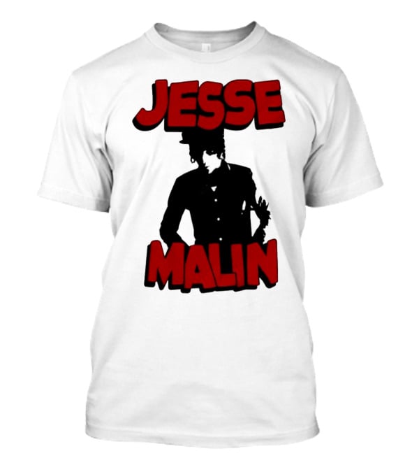 Jesse Malin Bold Red Text T-Shirt