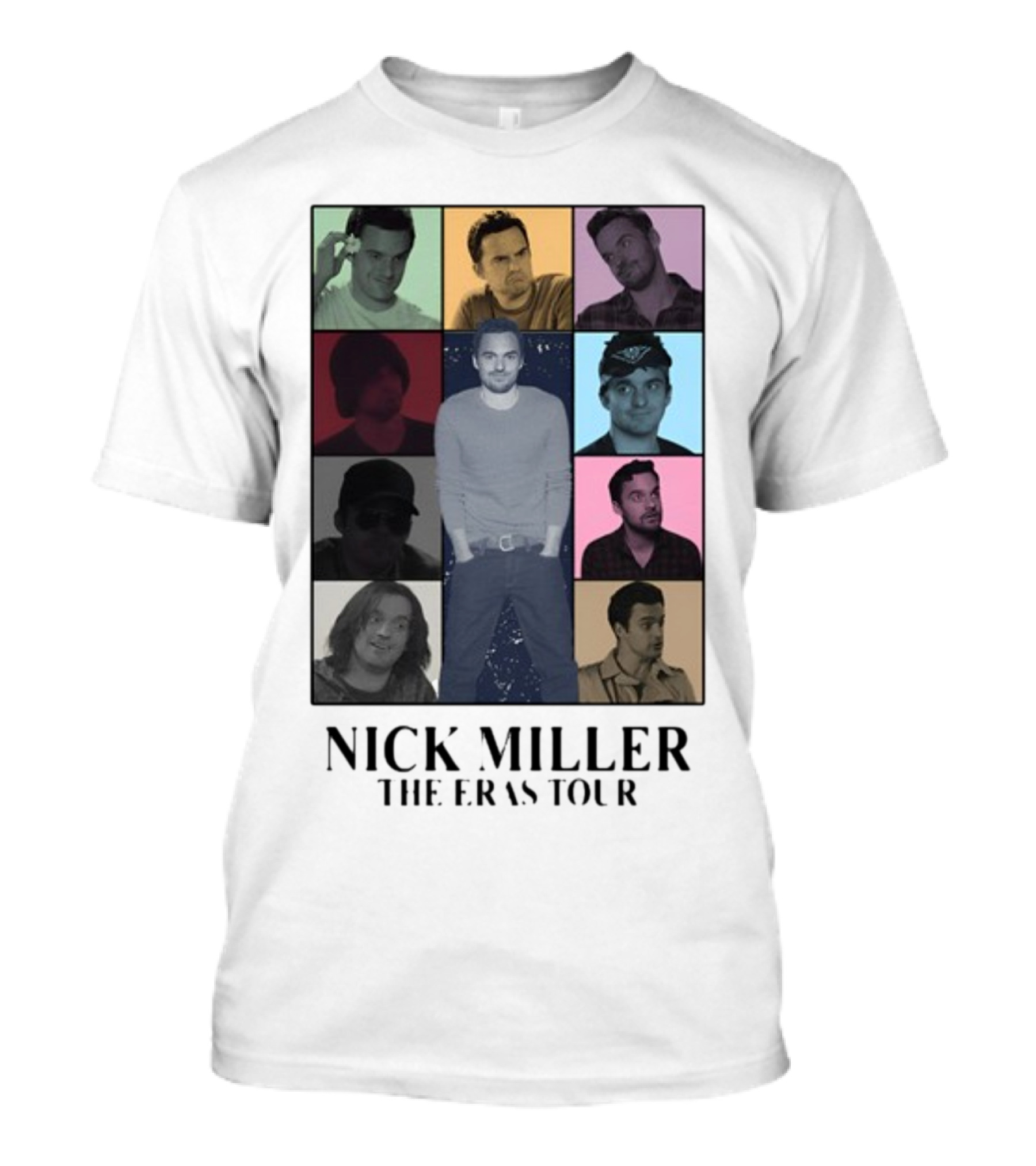 Nick Miller The Eras Tour T-Shirt