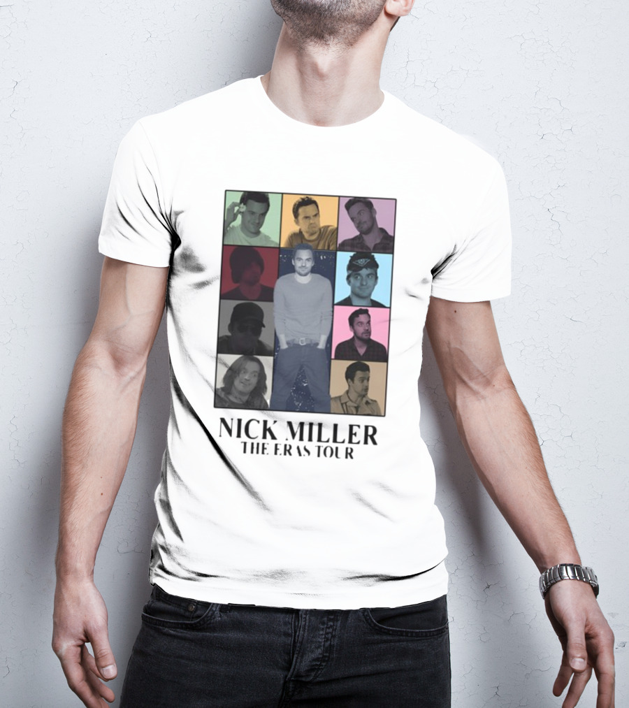 Nick Miller The Eras Tour T-Shirt