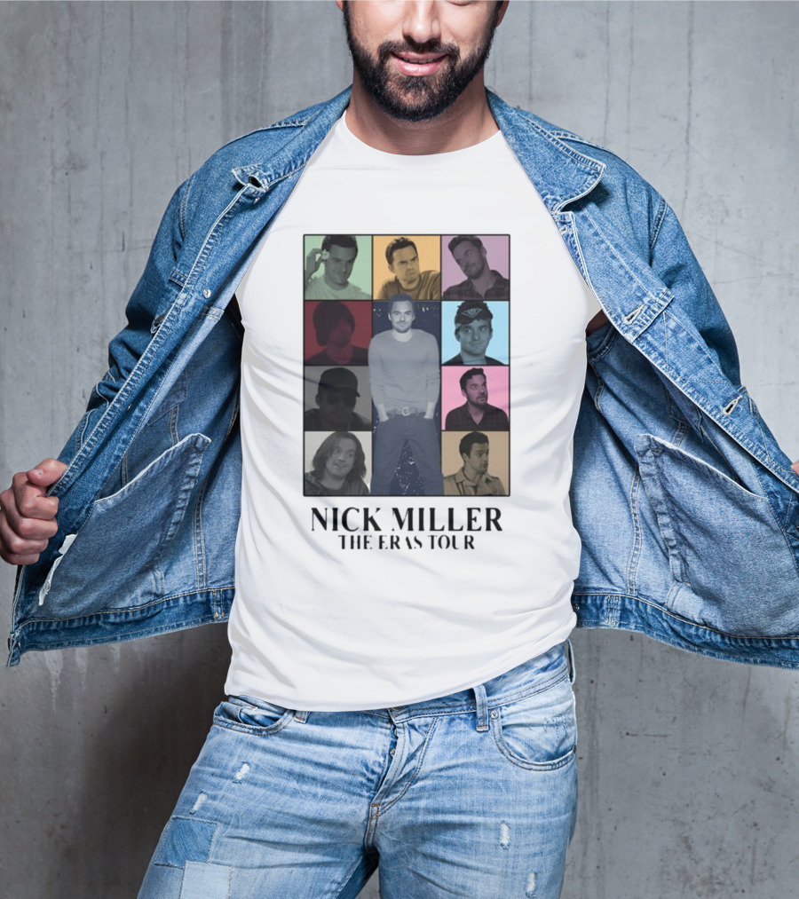 Nick Miller The Eras Tour T-Shirt