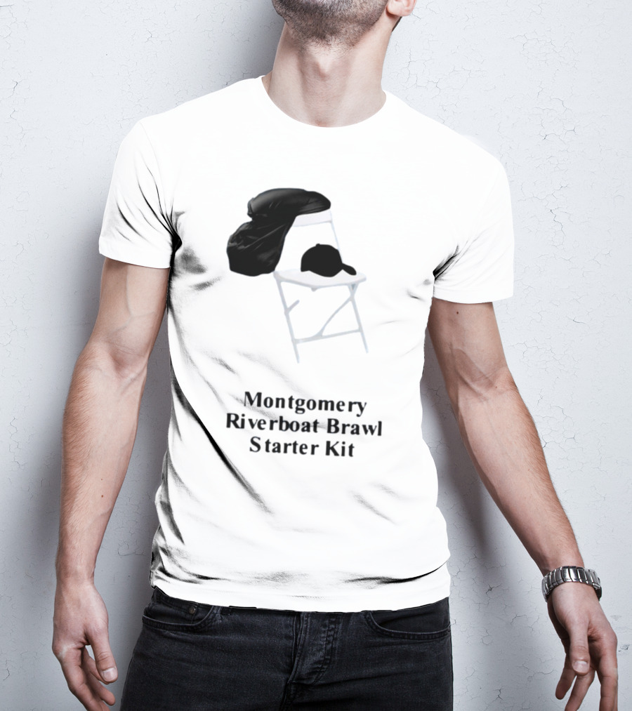 Montgomery Riverboat Brawl Starter Kit Folding Chair And Cap T-Shirt