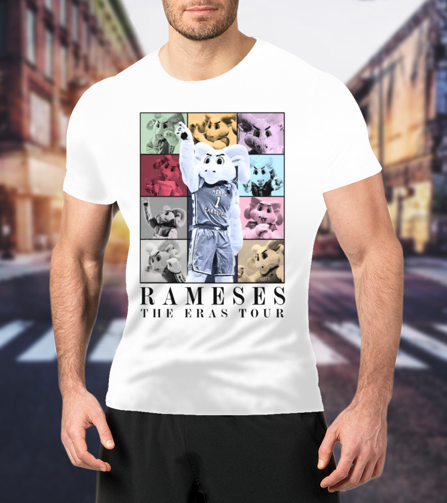 Rameses North Carolina The Eras Tour T-Shirt