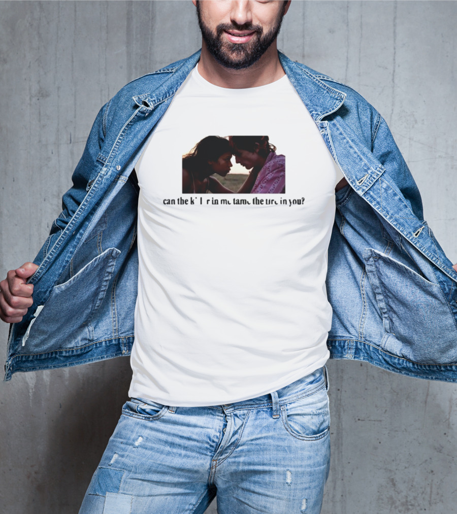 Can The Killer In Me Tame The Fire In You Shadowed Intimate Moment T-Shirt