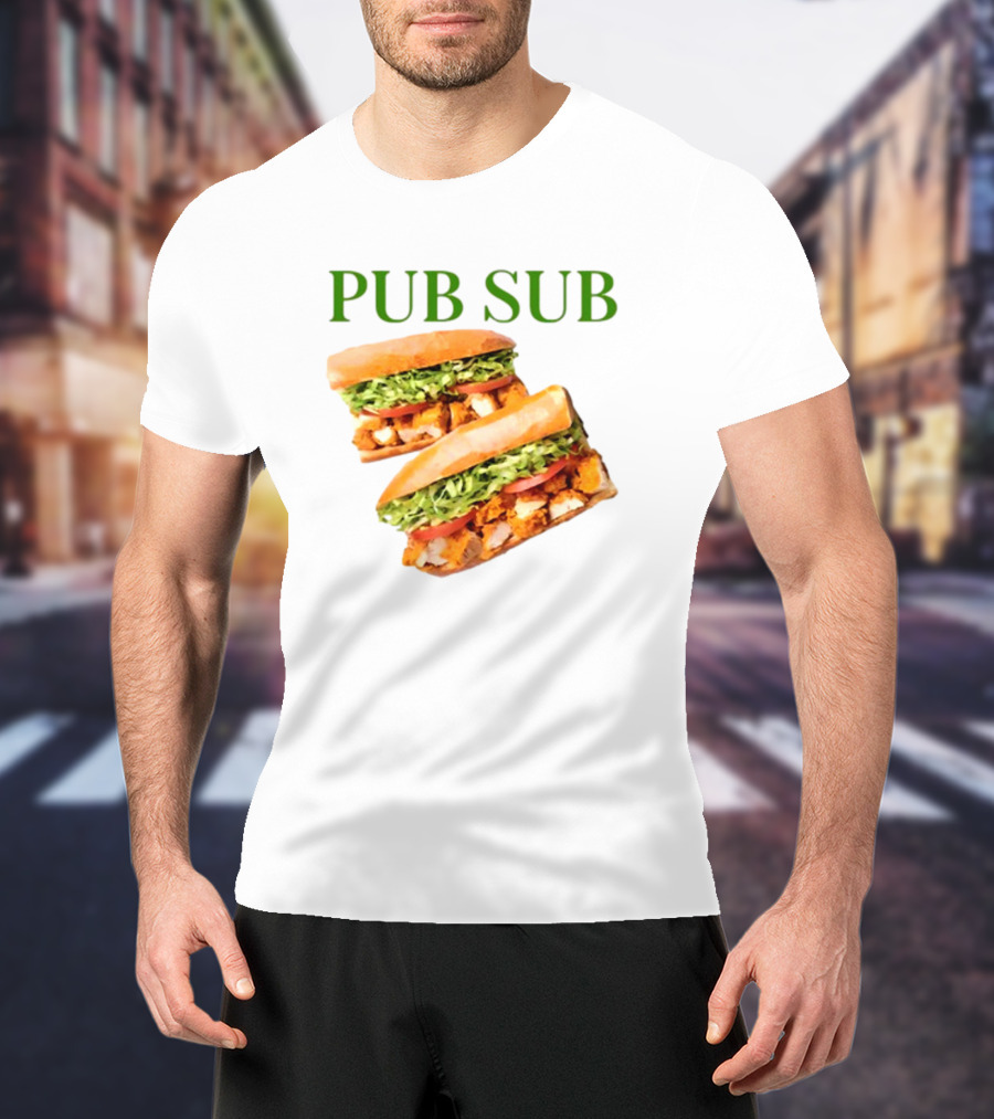Middleclassfancy Chicken Tender Pub Sub Duo T-Shirt