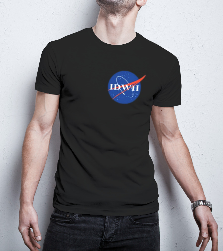 I Don't Work Here IDWH NASA T-Shirt