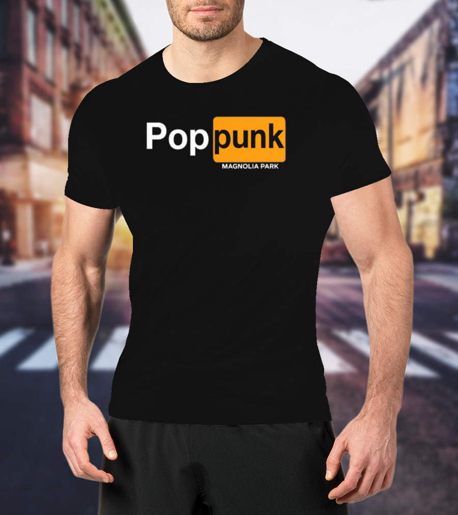 Pop Punk Magnolia Park Block T-Shirt