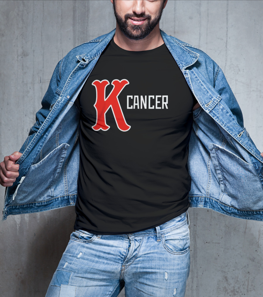 Boston Red Sox K Cancer T-Shirt