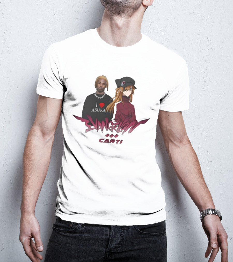 EVANGELION I ASUKA CARTI Collaboration T-Shirt