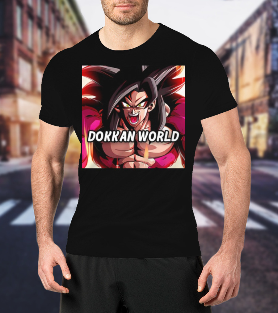 Dokkan World Super Saiyan 4 Character Burst T-Shirt