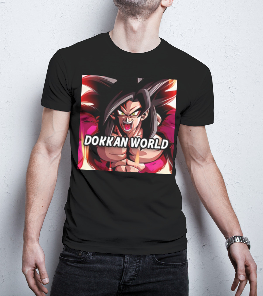 Dokkan World Super Saiyan 4 Character Burst T-Shirt