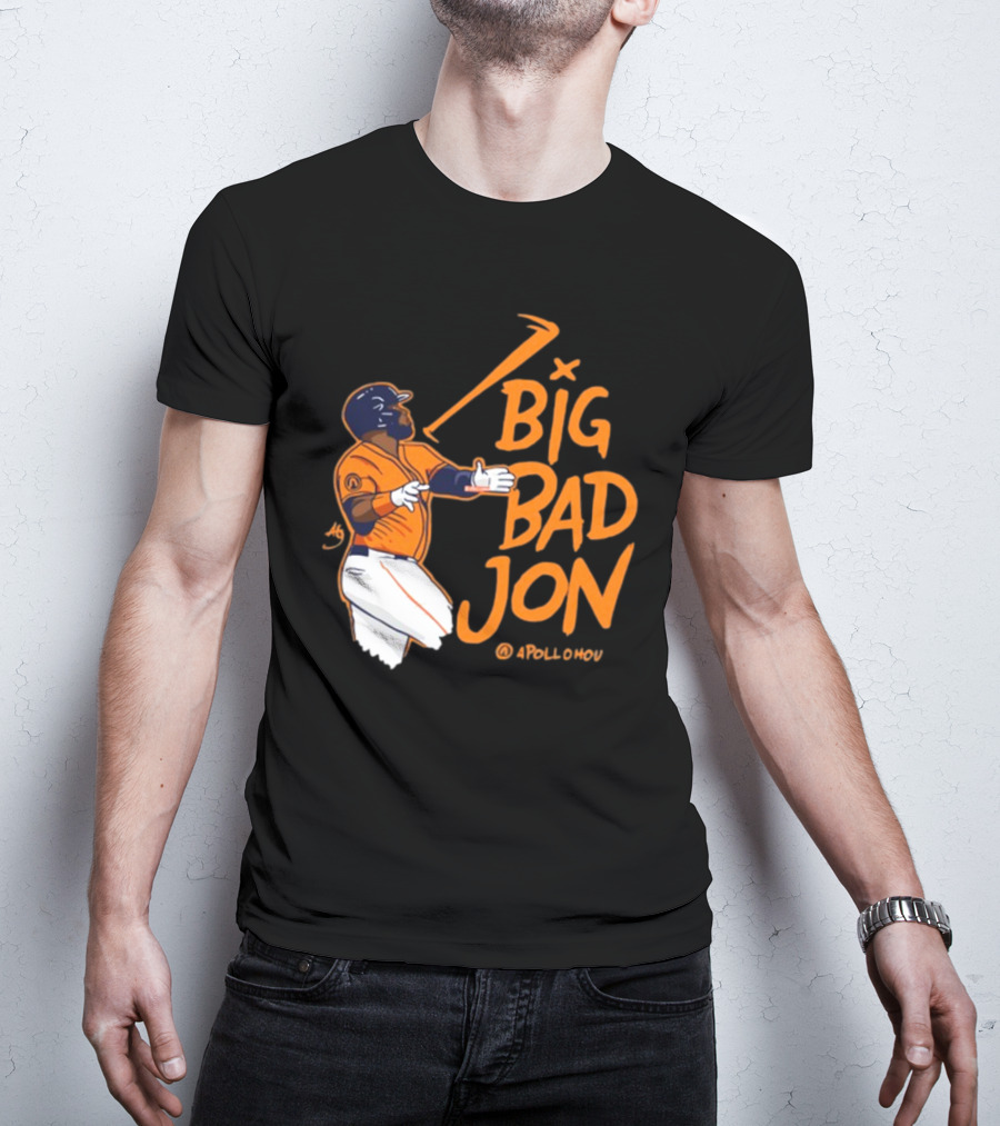 Big Bad Jon Singleton Apollo Houston Baseball Player T-Shirt