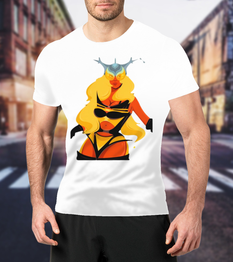 Thaddy Hippypotter Renaissance Bey Sci-Fi Goddess Appearance T-Shirt