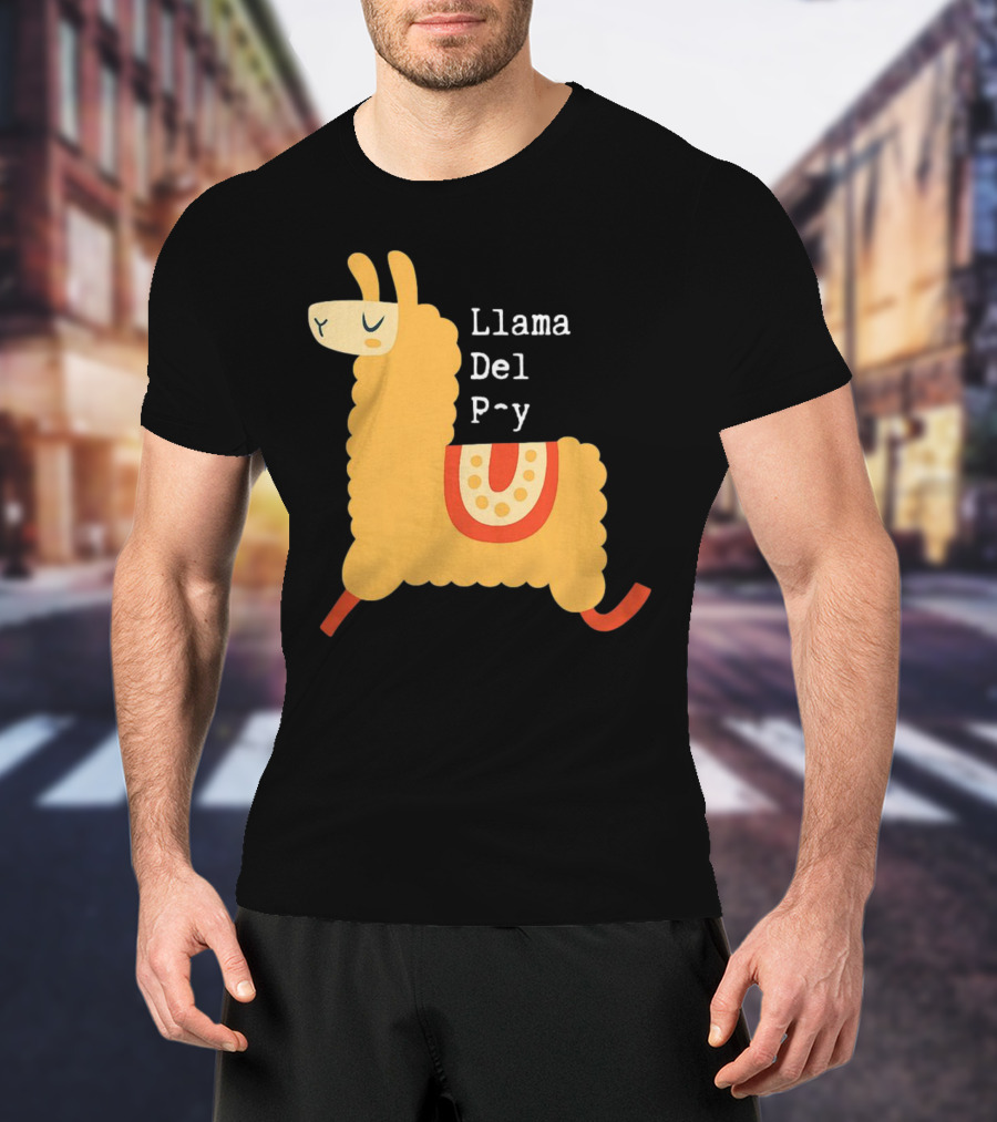 Llama Del P~y Funny Music T-Shirt