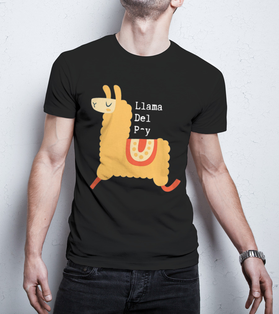Llama Del P~y Funny Music T-Shirt