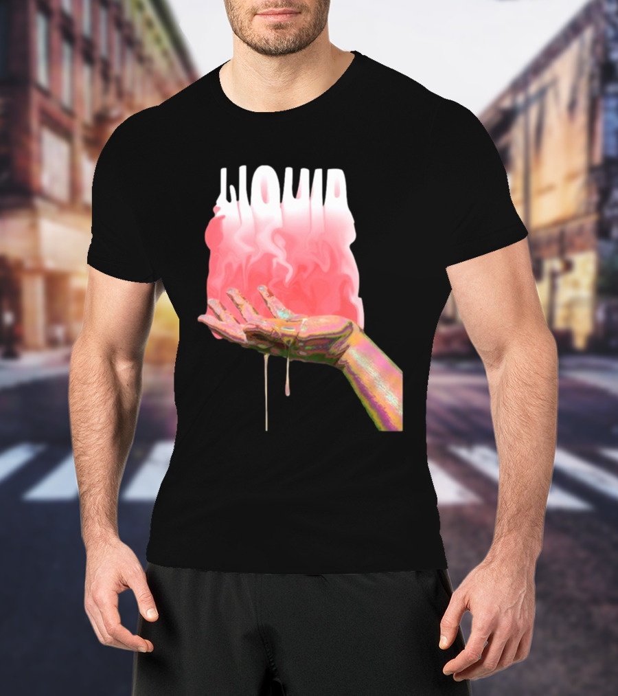 Abel Idume Unbelievably Liquid Barbie Melting Hand T-Shirt