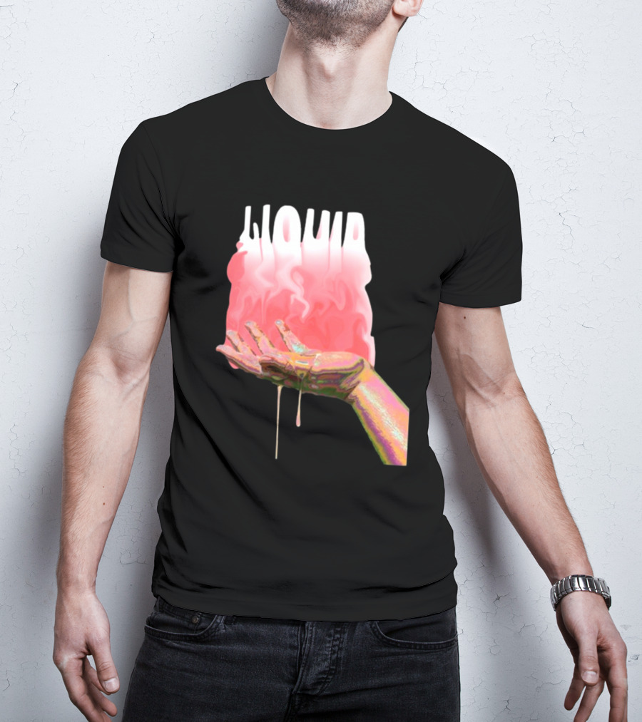Abel Idume Unbelievably Liquid Barbie Melting Hand T-Shirt