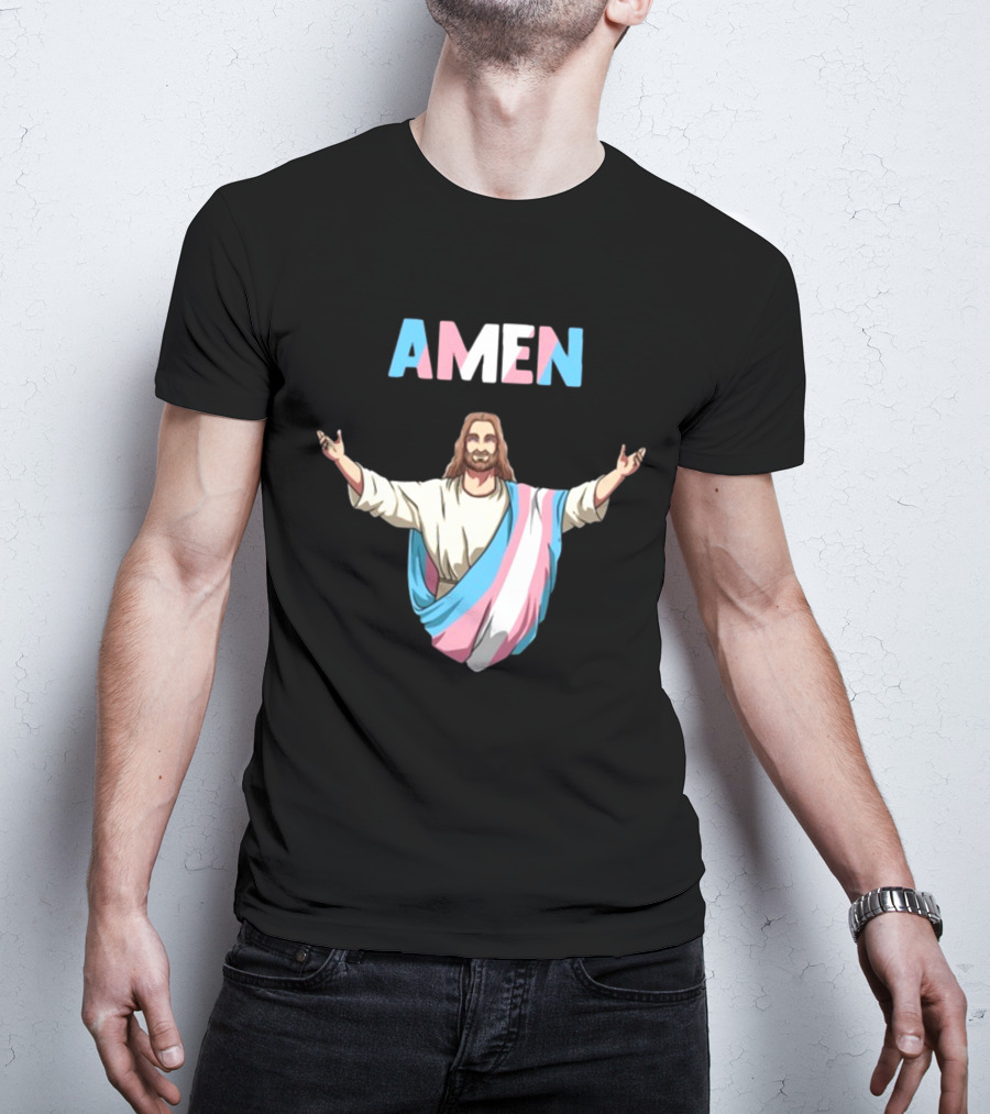 Amen Jesus X Chromosomes T-Shirt