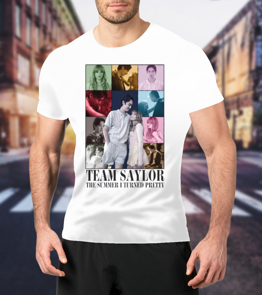 Team Saylor The Summer I Turned Pretty The Eras Tour T-Shirt