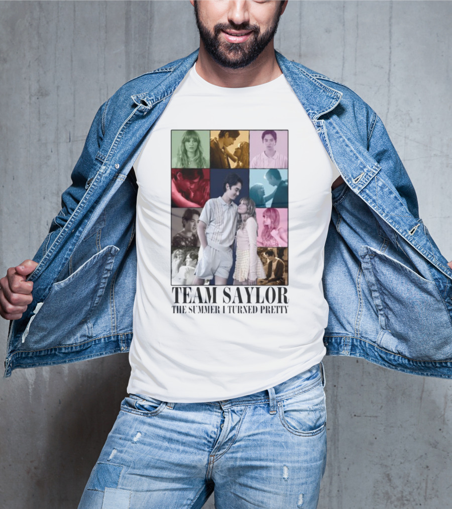Team Saylor The Summer I Turned Pretty The Eras Tour T-Shirt