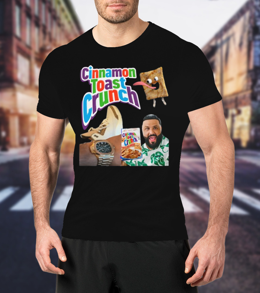 Cinnamon Toast Crunch Meme DJ Khaled Watch Sneakers Cereal T-Shirt