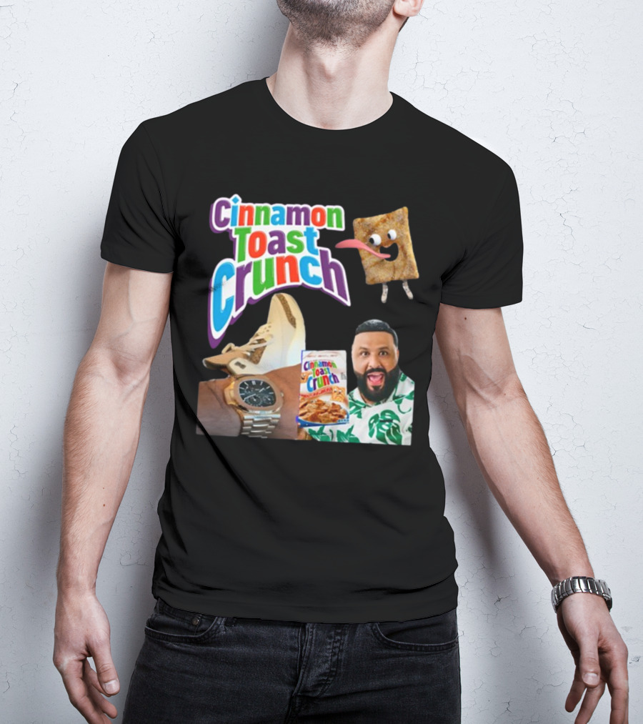 Cinnamon Toast Crunch Meme DJ Khaled Watch Sneakers Cereal T-Shirt