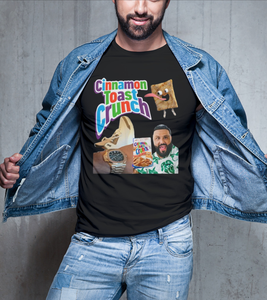 Cinnamon Toast Crunch Meme DJ Khaled Watch Sneakers Cereal T-Shirt