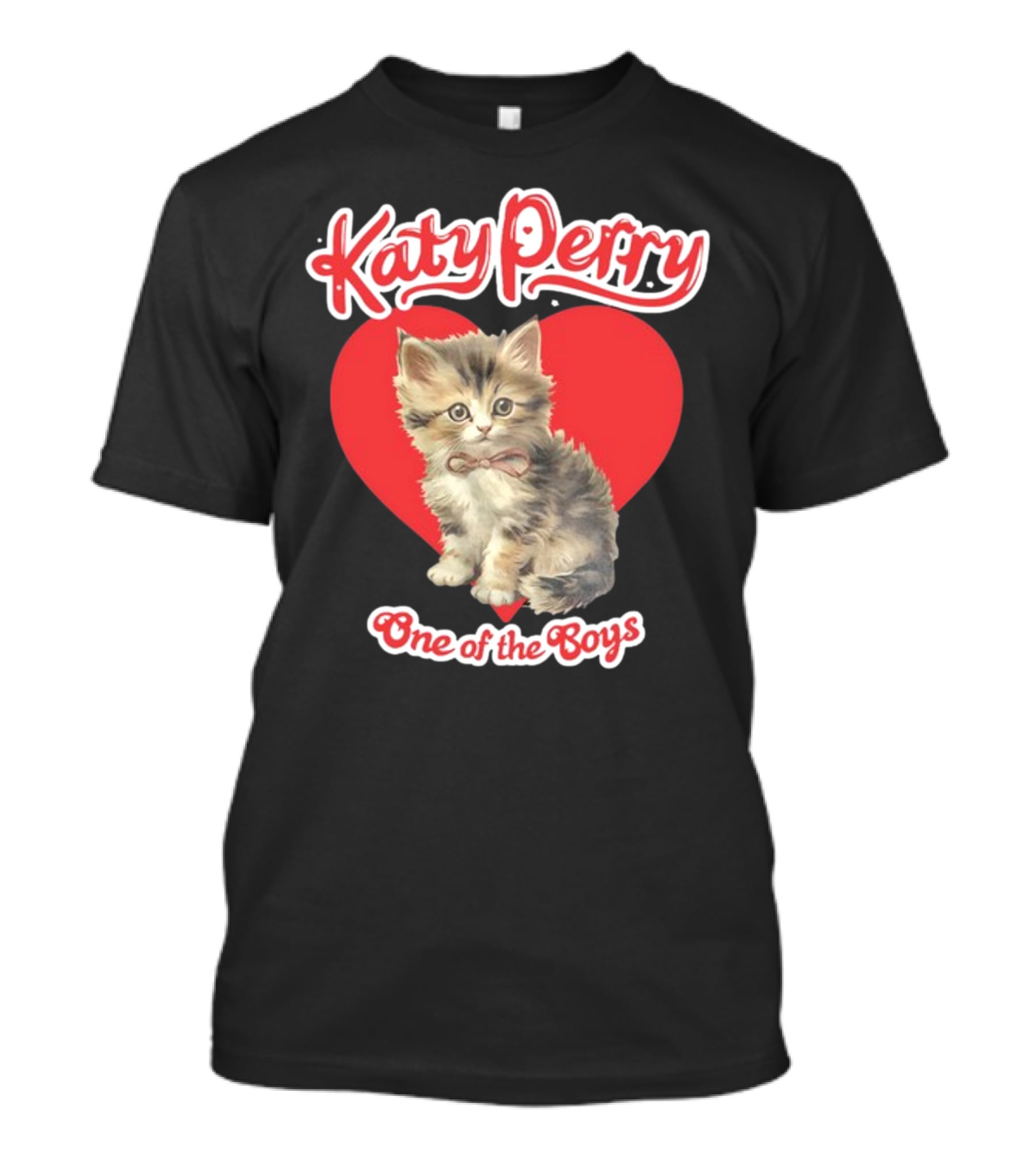 Katy Perry Cat One Of The Boys New T-Shirt