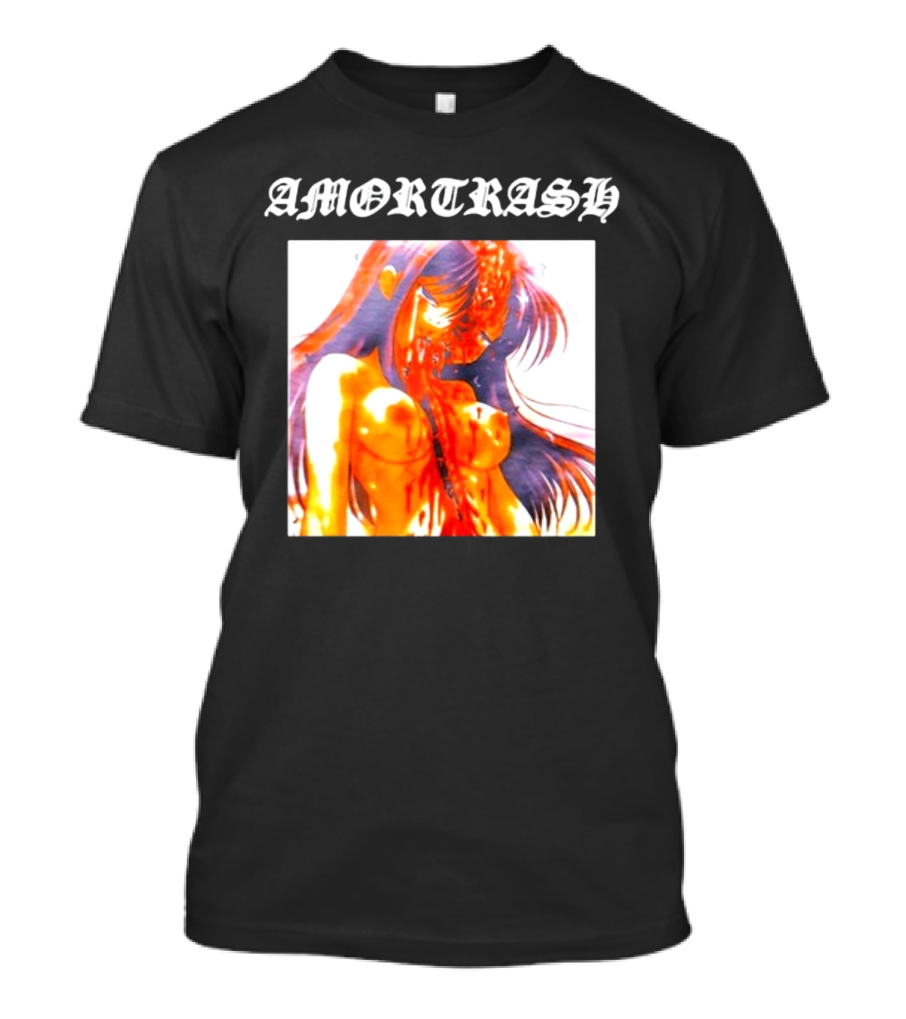 AMORTRASH Trashboy Anime Style Graphics T-Shirt