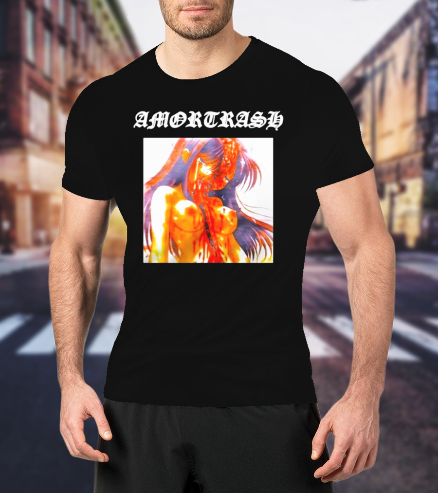 AMORTRASH Trashboy Anime Style Graphics T-Shirt