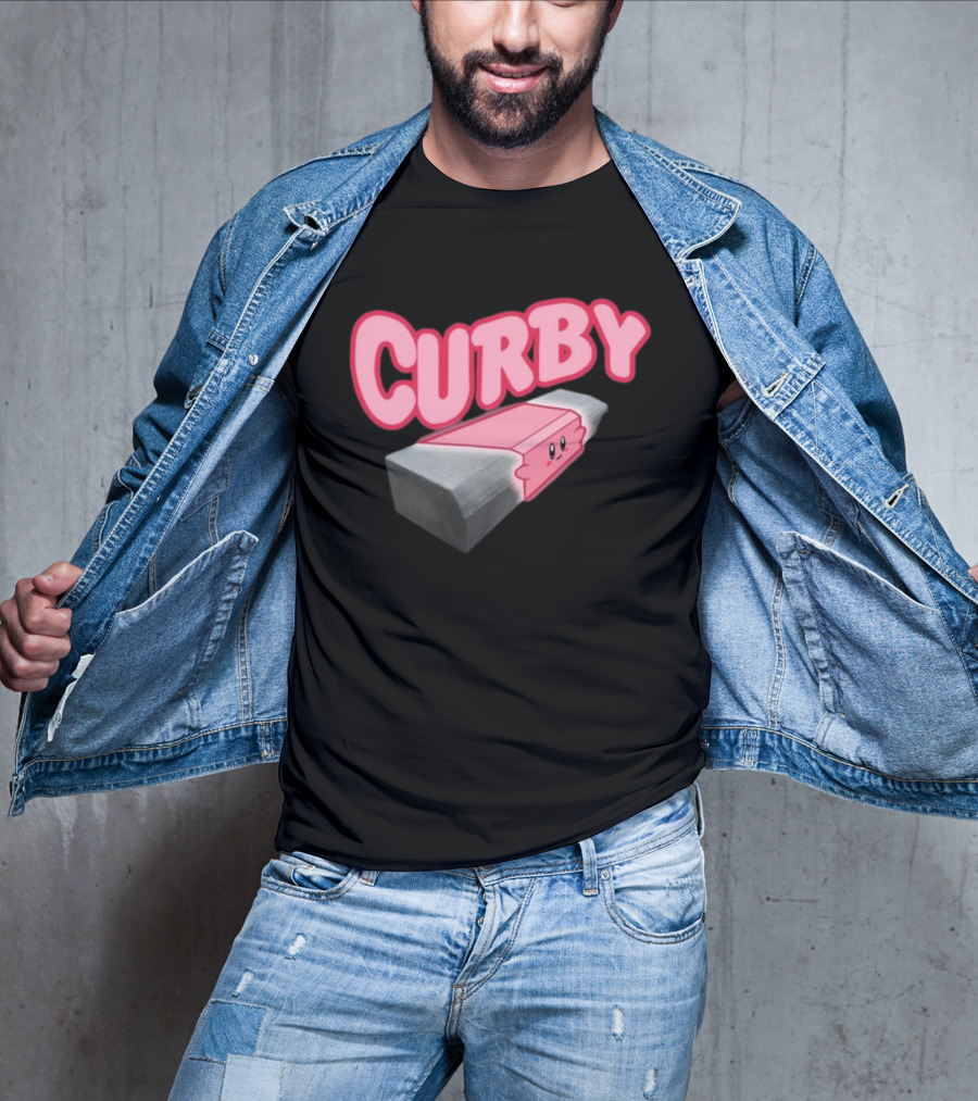 Curby Kirby Brick Meme T-Shirt