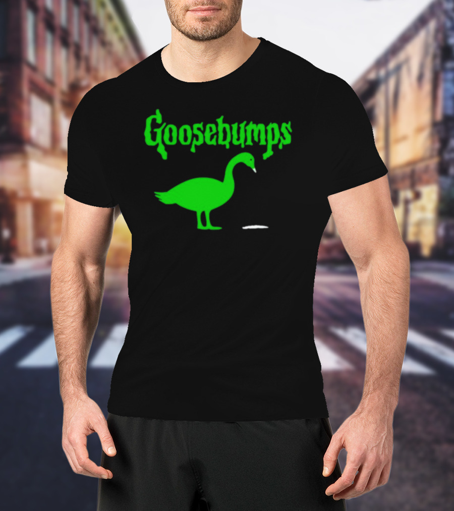 Goosebumps Green Goose T-Shirt