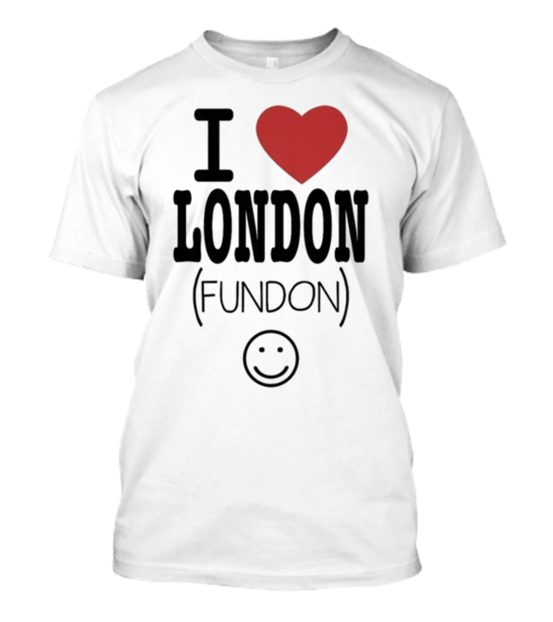 Taylor Swift's I Heart London Fundon Smiley T-Shirt