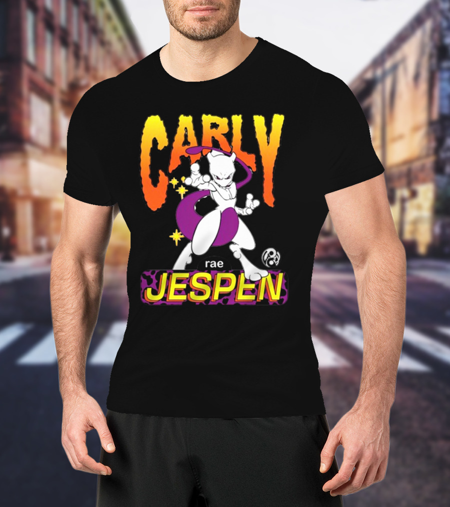 Carly Rae Jespen Mewtwo Fusion Mashup T-Shirt