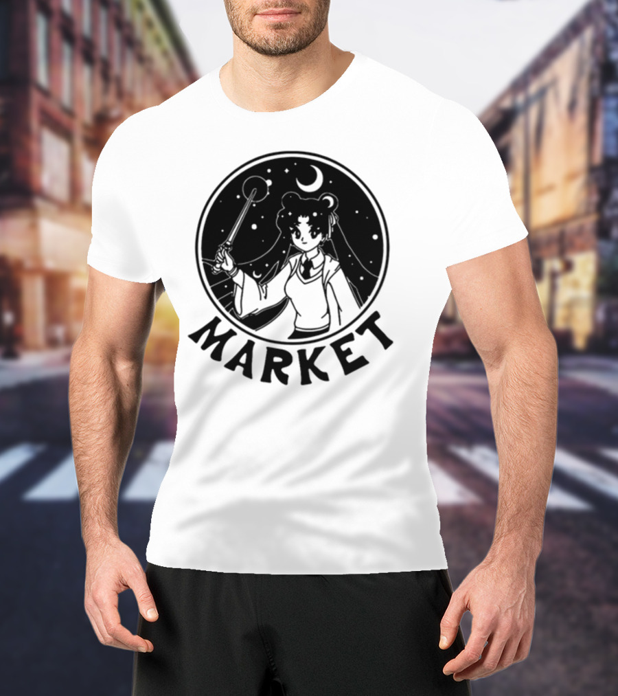 Marketstudios Usagi Moonlit Magic Market T-Shirt