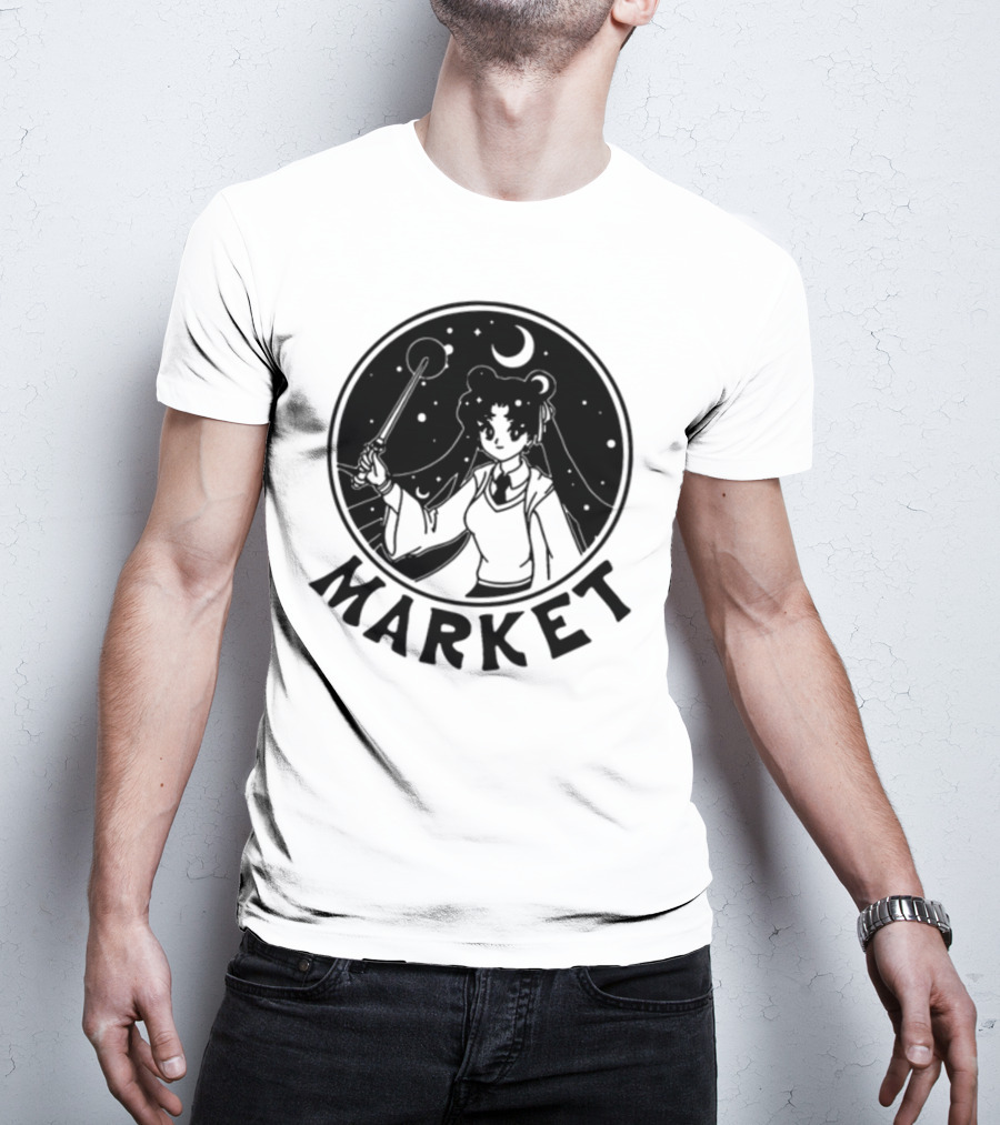 Marketstudios Usagi Moonlit Magic Market T-Shirt