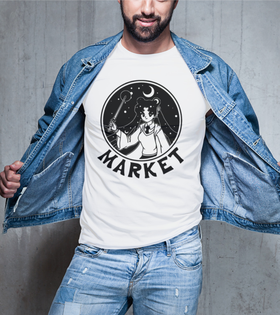 Marketstudios Usagi Moonlit Magic Market T-Shirt