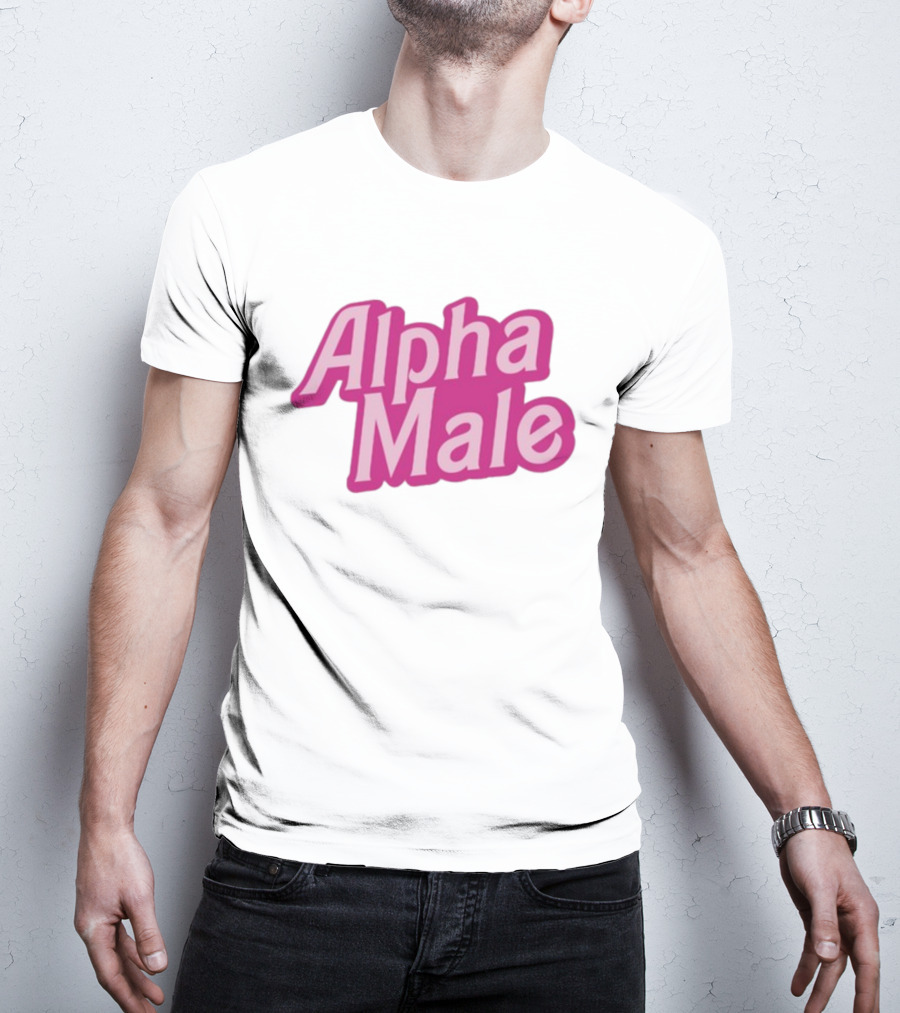 Alpha Male Barbie Pink T-Shirt