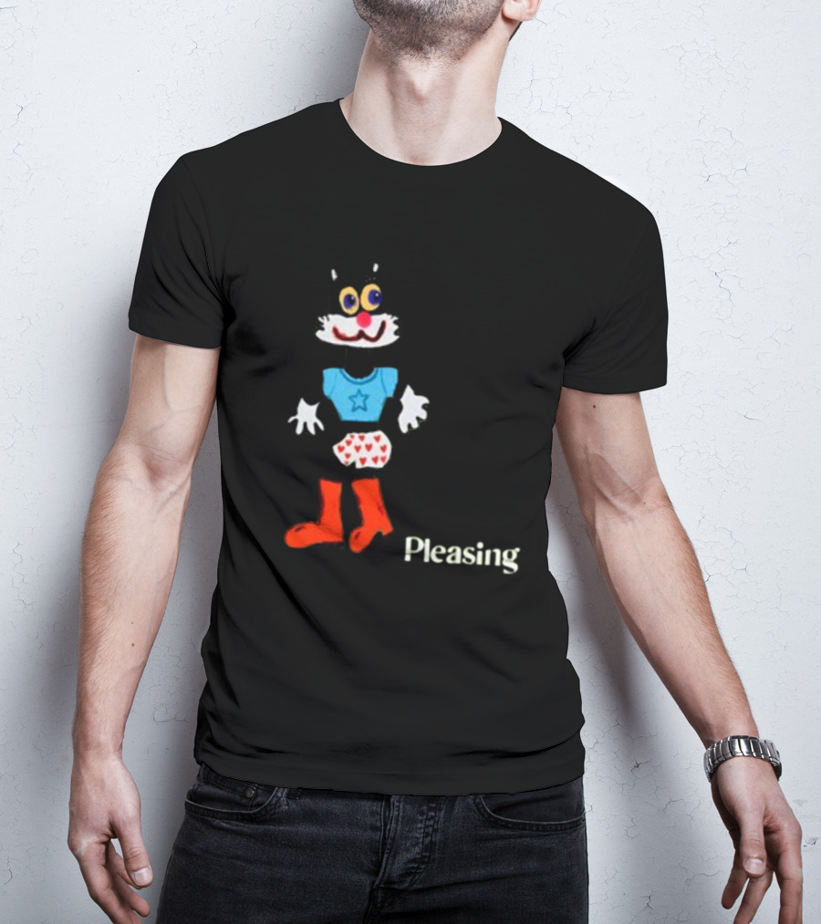 Pleasing The Dustin The Black Cat Bundle Retro Cartoon T-Shirt