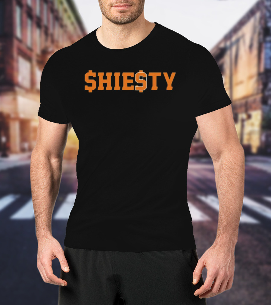 SHIESTY Dollar Sign Iconic $ Lettering T-Shirt