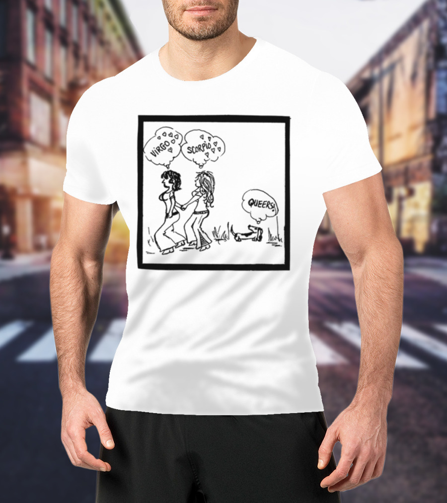 The Lesbian Tide 1971 Virgo Scorpio Queers T-Shirt