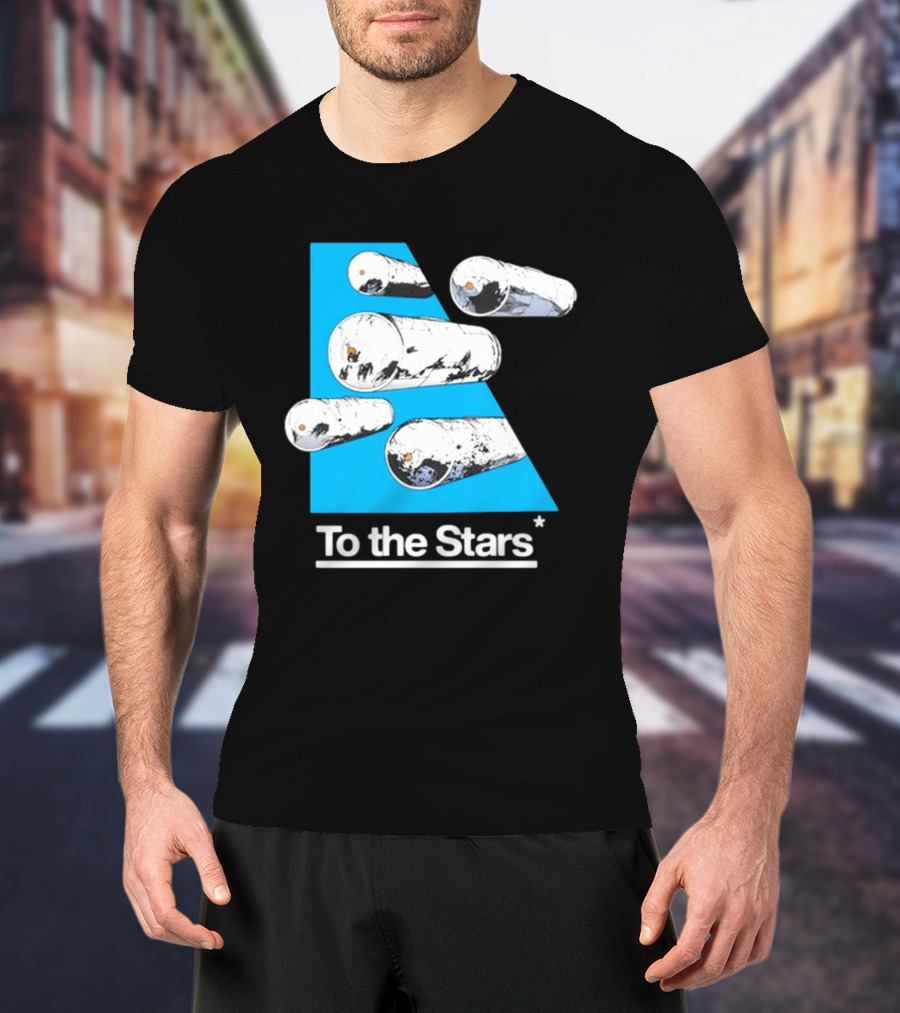 To The Stars Tic Tac Comic By Thomas Tenney T-Shirt