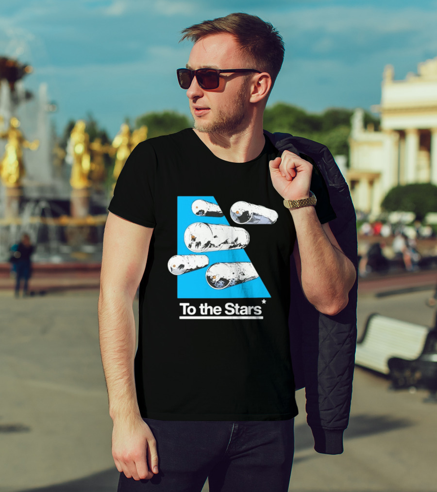 To The Stars Tic Tac Comic By Thomas Tenney T-Shirt