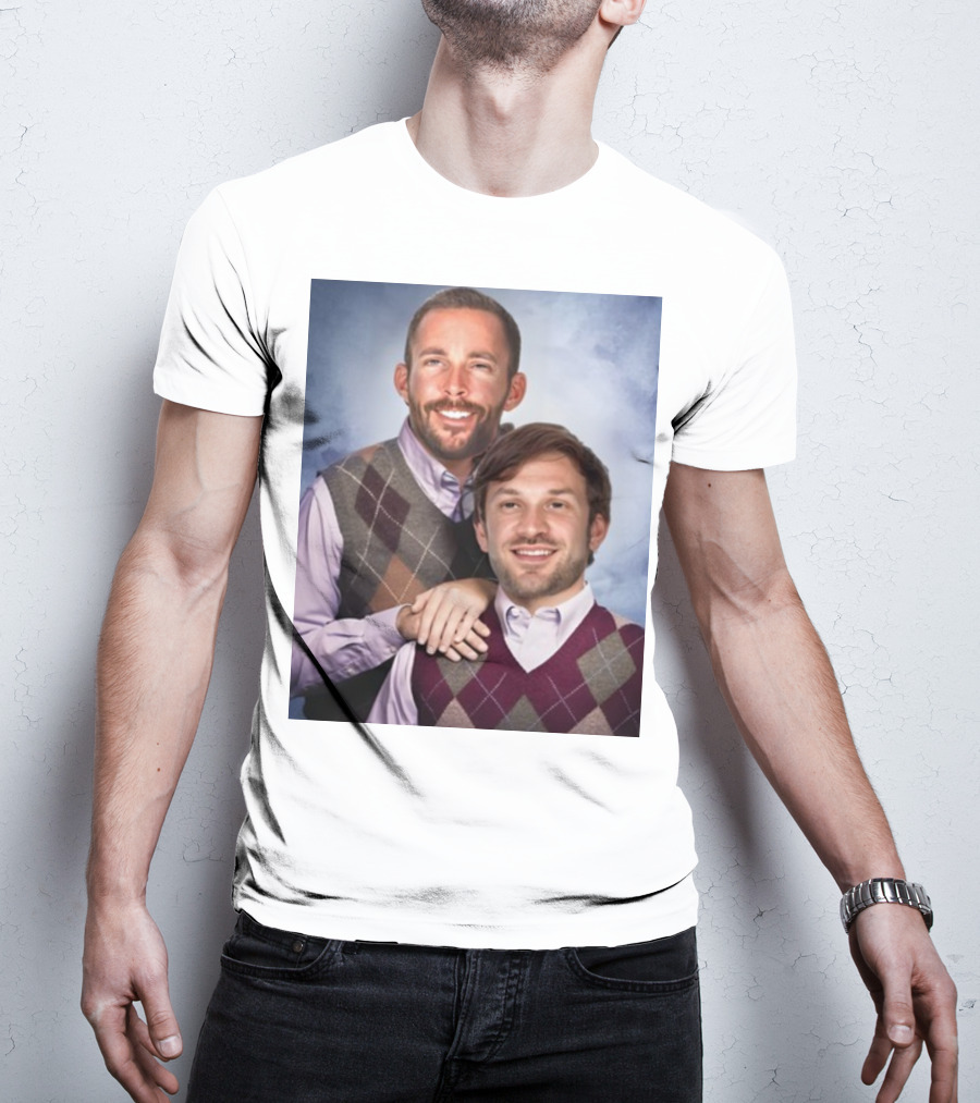 Ross Chastain Daniel Suarez Argyle Sweater Step Brothers T-Shirt