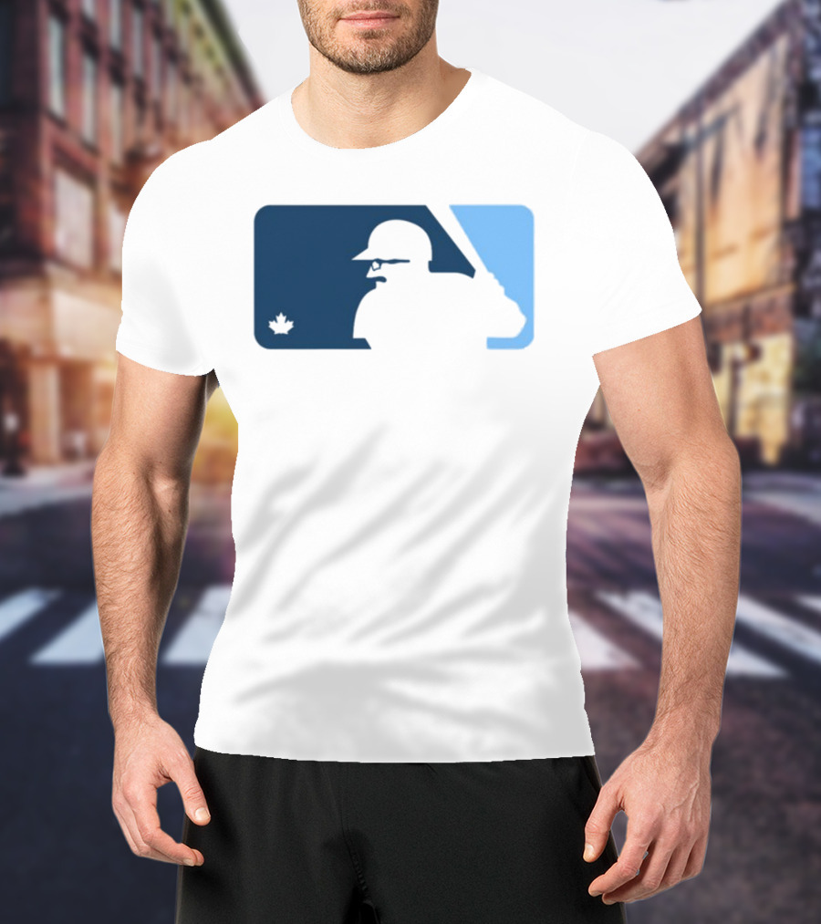 Davis Schneider's Babe Schneider Baseball Silhouette With Canadian T-Shirt