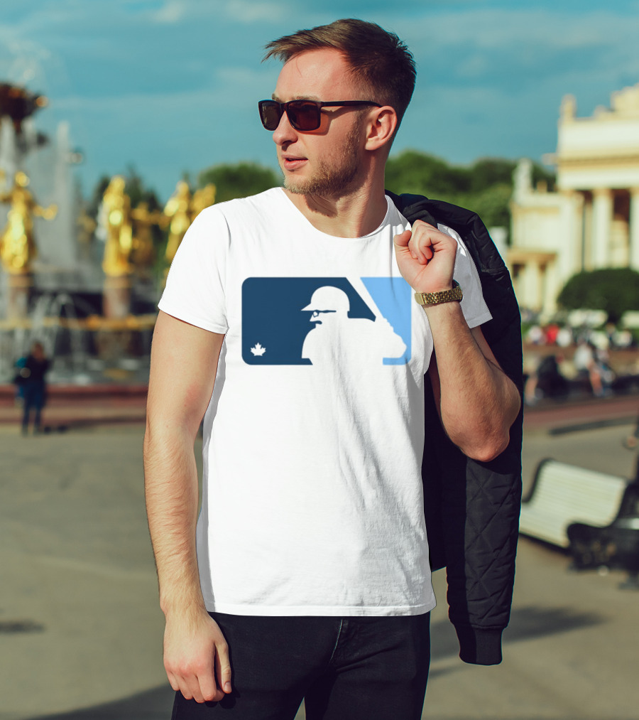 Davis Schneider's Babe Schneider Baseball Silhouette With Canadian T-Shirt