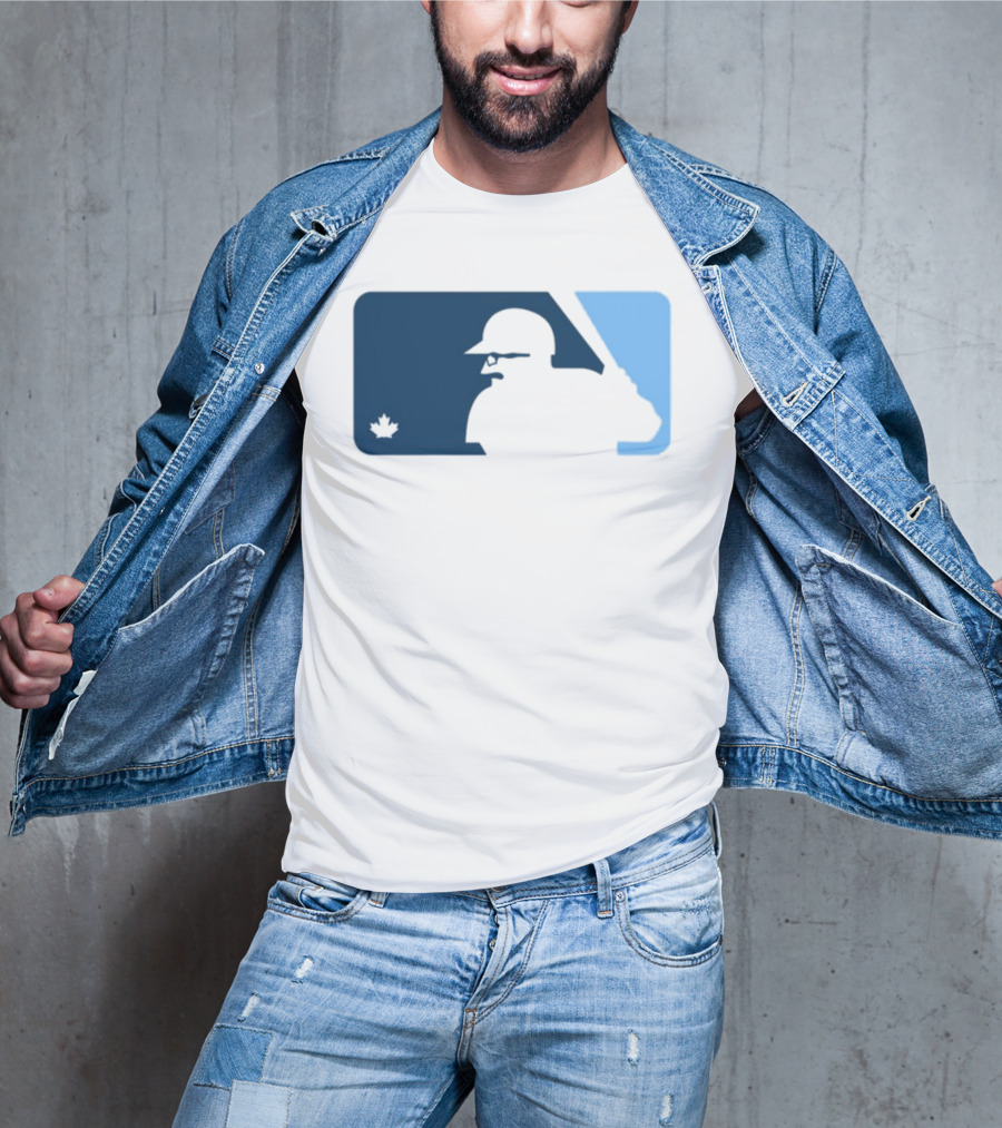 Davis Schneider's Babe Schneider Baseball Silhouette With Canadian T-Shirt